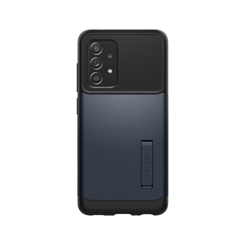 Husa Premium Spigen Slim Armor Compatibila Cu Samsung Galaxy A52 / A52 5g, Metal Slate