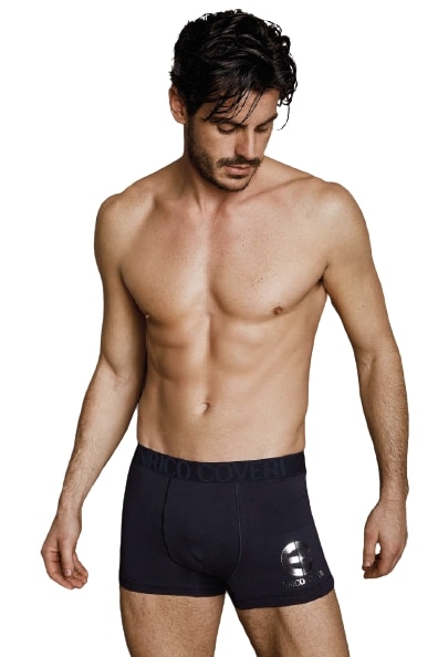 Boxeri barbati Enrico Coveri eb1633, Negru