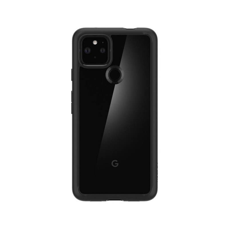 Husa Premium Originala Spigen Ultra Hybrid Pentru Google Pixel 4a 5g, Transparenta Cu Margine Neagra