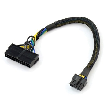 Cablu adaptor sursa alimentare de la ATX 24 pin la 10 pini, Active, 30 CM, compatibil IBM Lenovo Cablu adaptor sursa alimentare de la ATX 24 pin la 10 pini, Active, 30 CM, compatibil IBM Lenovo