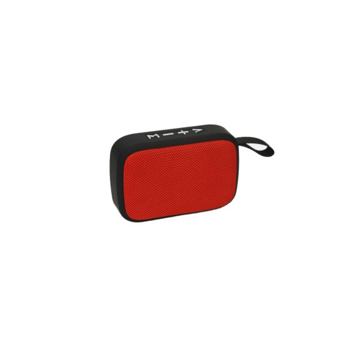 Boxa Portabila, Putere 2.5W, Compacta si Ergonomica, Dimensiuni Reduse, Bluetooth, USB, TF Card, Radio FM, Rosu