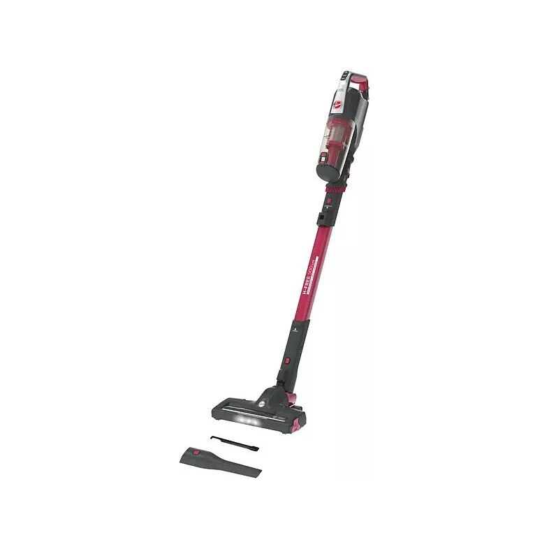 Aspirator De Mana Hoover HF522LHM, 15500 Pa, 0.45 l, Motor Direct Impulse, Baterie 40 min, Rosu