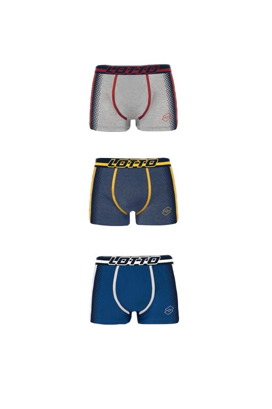 Set 3 Boxeri barbati Lotto LB1258