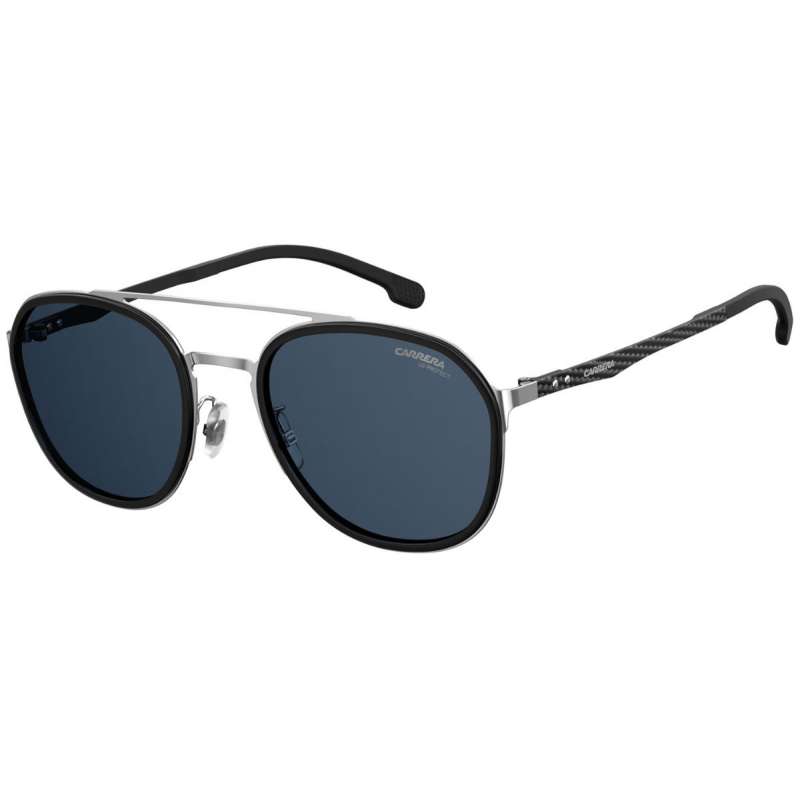 Ochelari de soare Carrera, 8033/GS - 010/KU, Argintiu/ Negru
