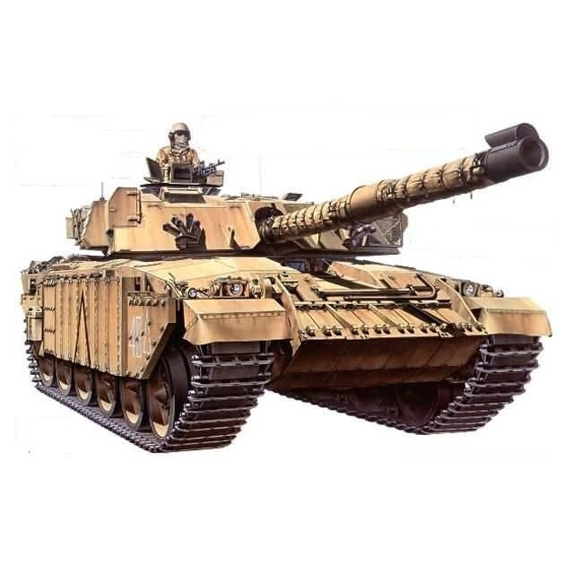 Kit de construit tanc MBT Challenger 1 Mk.III si 2 figurine 1:35