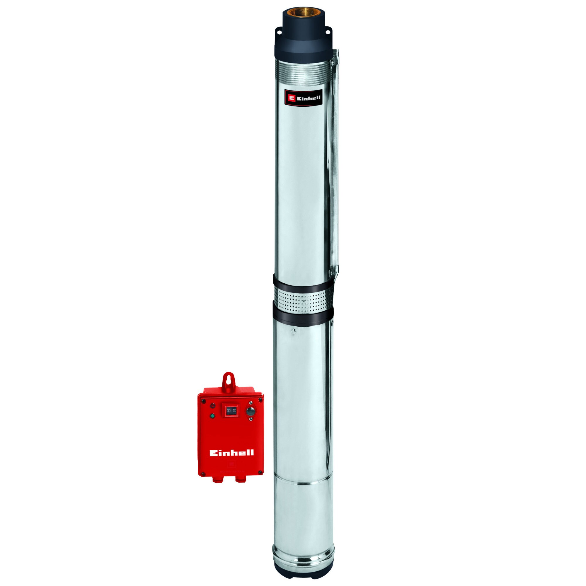 Pompa de adancime Einhell GC-DW 1300 N, 1300 W, 5000 L/h, adancimea maxima 20 m, inaltimea maxima 65 m,diametru pompei 102 mm