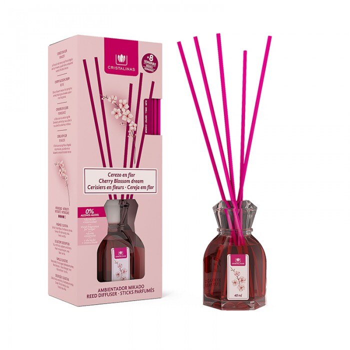 Odorizant camera 0% alcool Floare de cires - renastere 40 ml, +8 saptamani