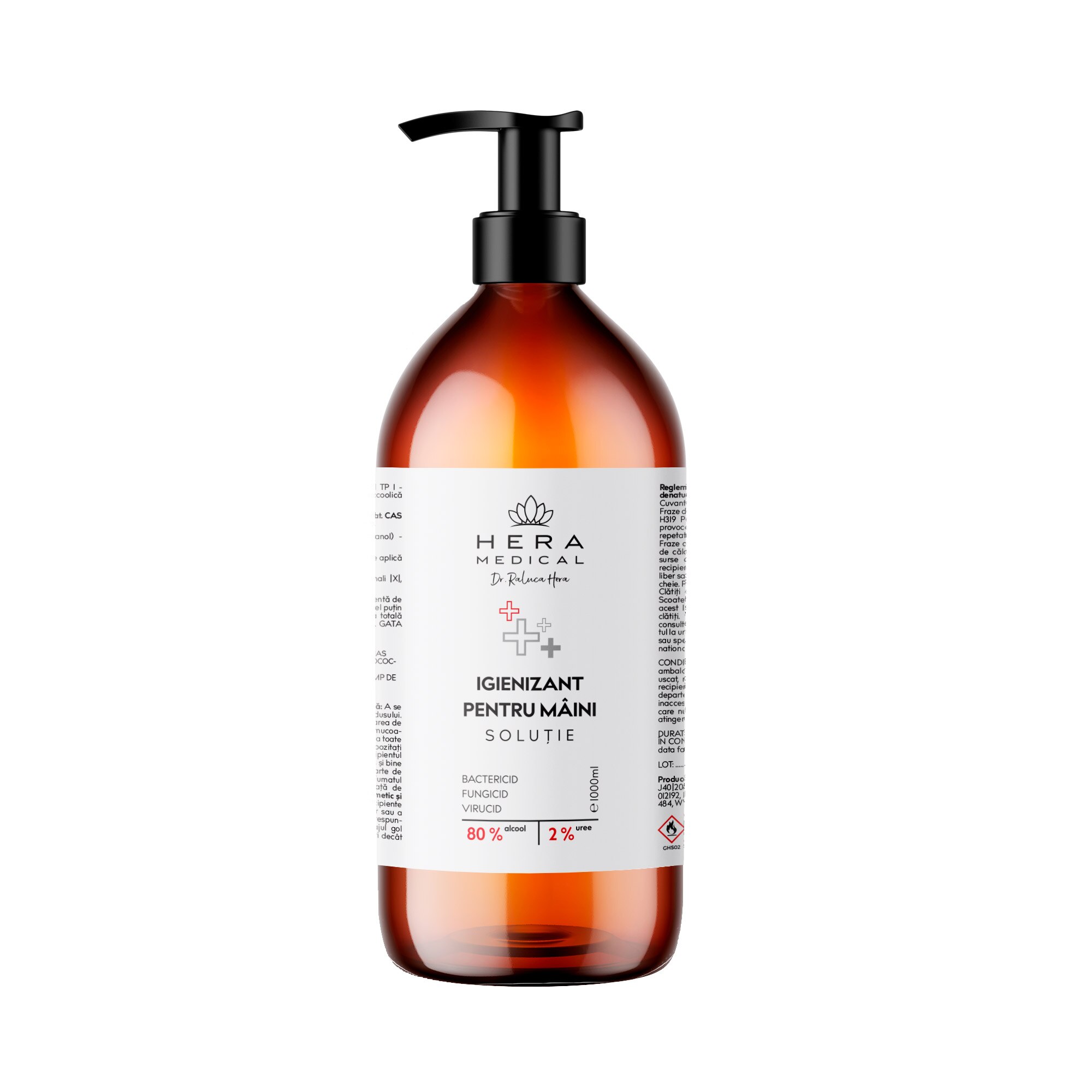 Igienizant Pentru Maini, Hera Medical, 1 l