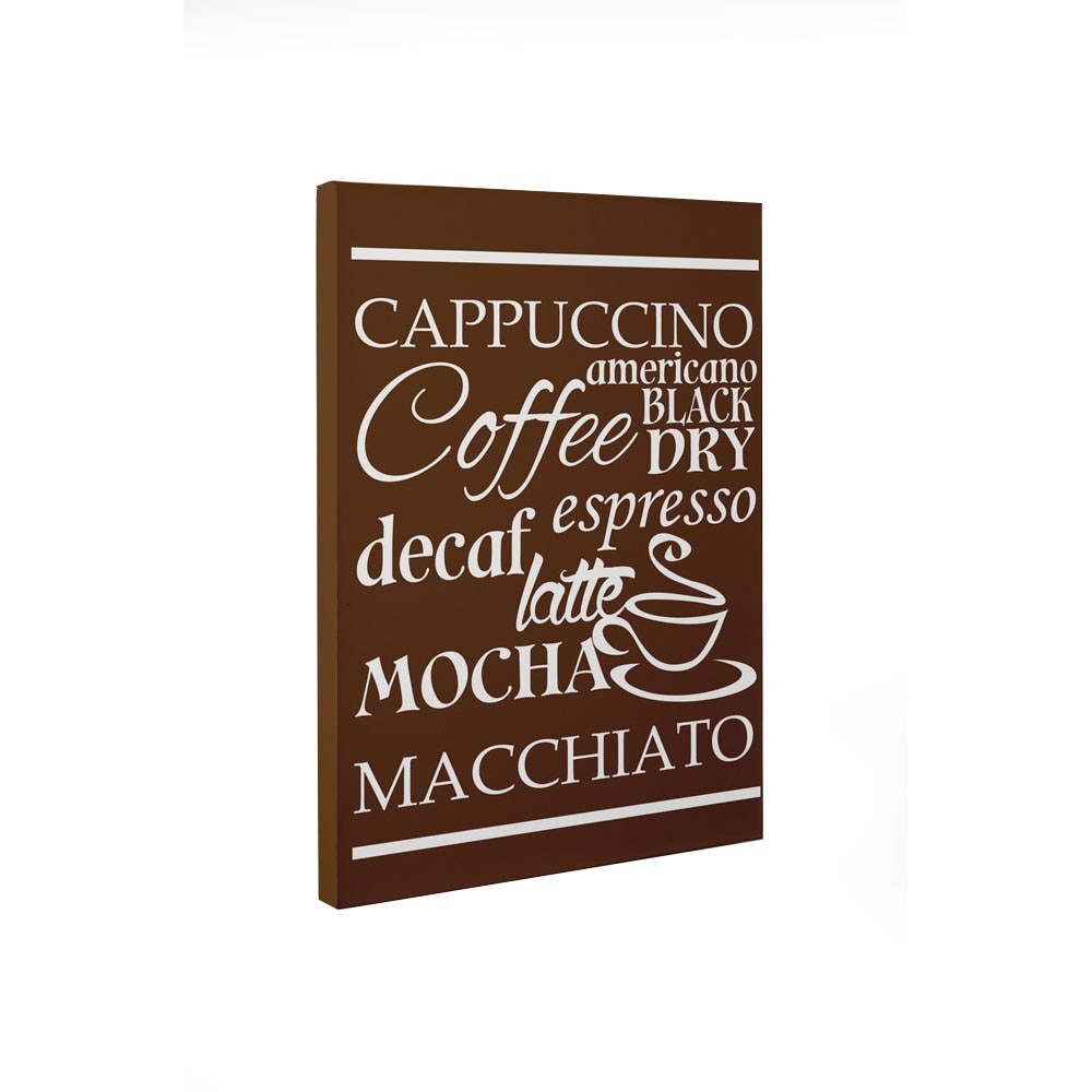 Cappuccino americano - Tablou Canvas - 45x60 cm