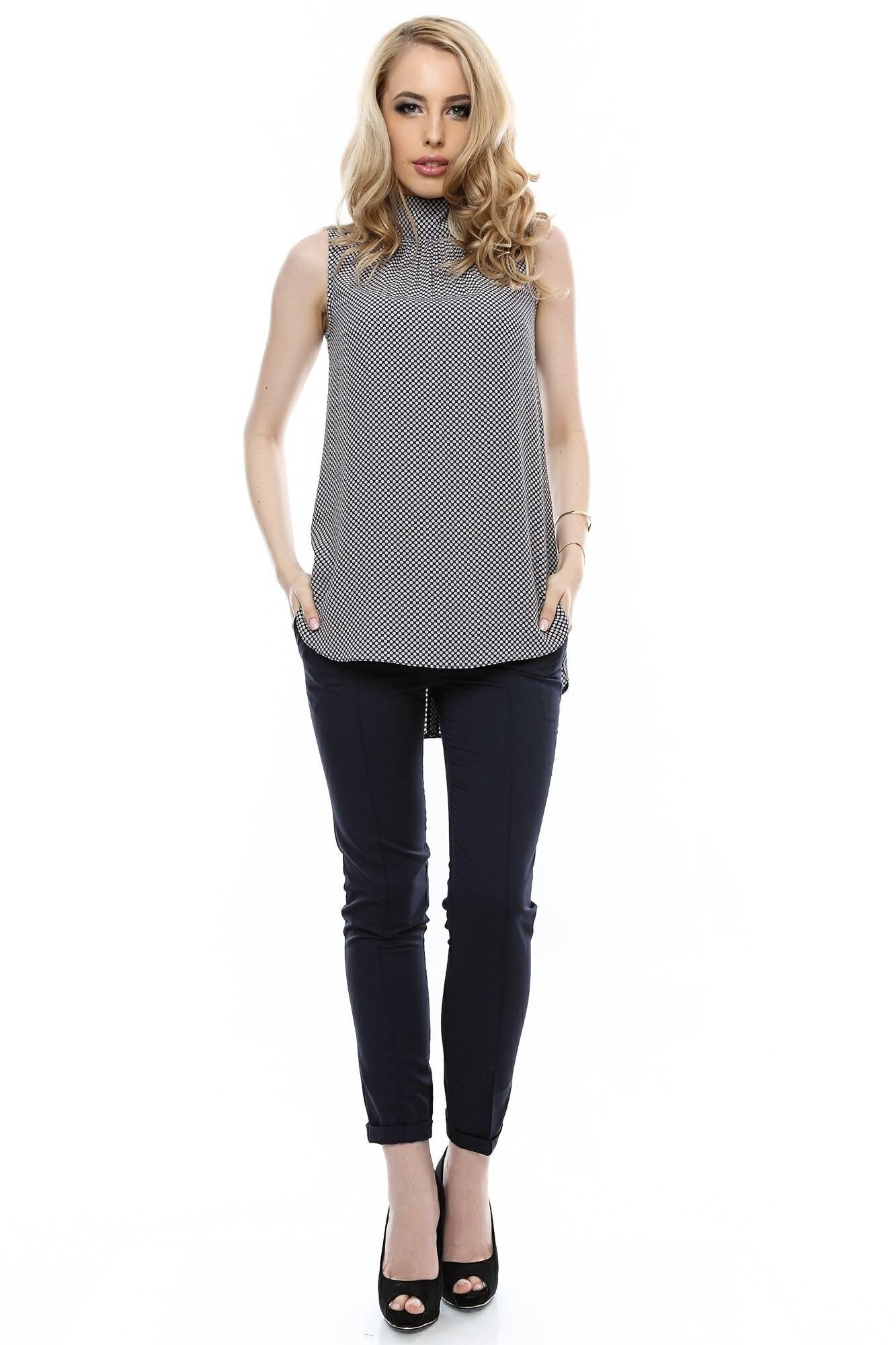 Bluza bleumarin/roz , ROH, chic