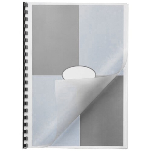 Coperti indosariere A4, A-series, transparent cristal, 150 microni, 100coli/top
