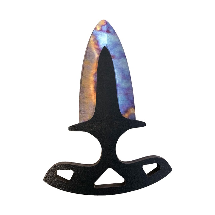Cutit CSGO Shadow Daggers Case Hardened, lemn, multicolor, 15 cm