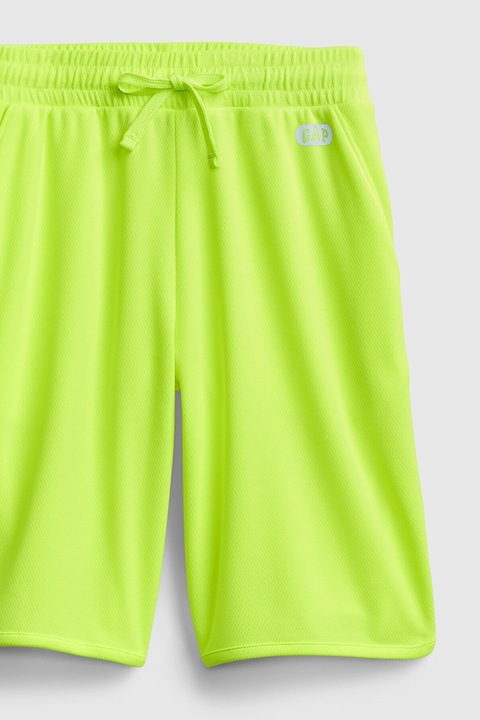 GAP, Bermude cu snur, Galben neon, 155-160 CM Standard