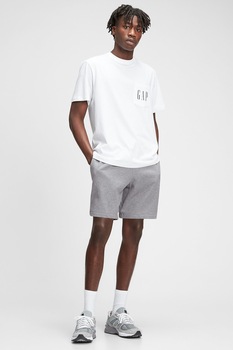 GAP, Pantaloni scurti de jerseu cu snur, Gri GAP, Pantaloni scurti de jerseu cu snur, Gri