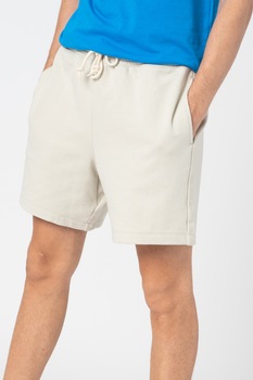 GAP, Pantaloni scurti de jerseu cu snur, Alb prafuit GAP, Pantaloni scurti de jerseu cu snur, Alb prafuit