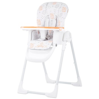 Scaun de masa Chipolino Sweety, tangerine Scaun de masa Chipolino Sweety, tangerine