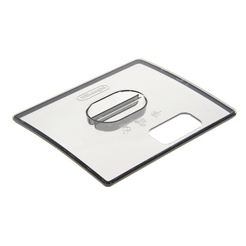 Capac pentru rezervorul de cafea boabe Delonghi, etans, ETAM 29.660, ETAM 29.510, Transparent Capac pentru rezervorul de cafea boabe Delonghi, etans, ETAM 29.660, ETAM 29.510, Transparent