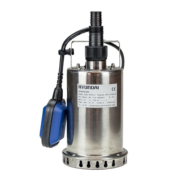 Pompa submersibila pentru apa curata, 400W, IP68, Hyundai HY-EPIC400
