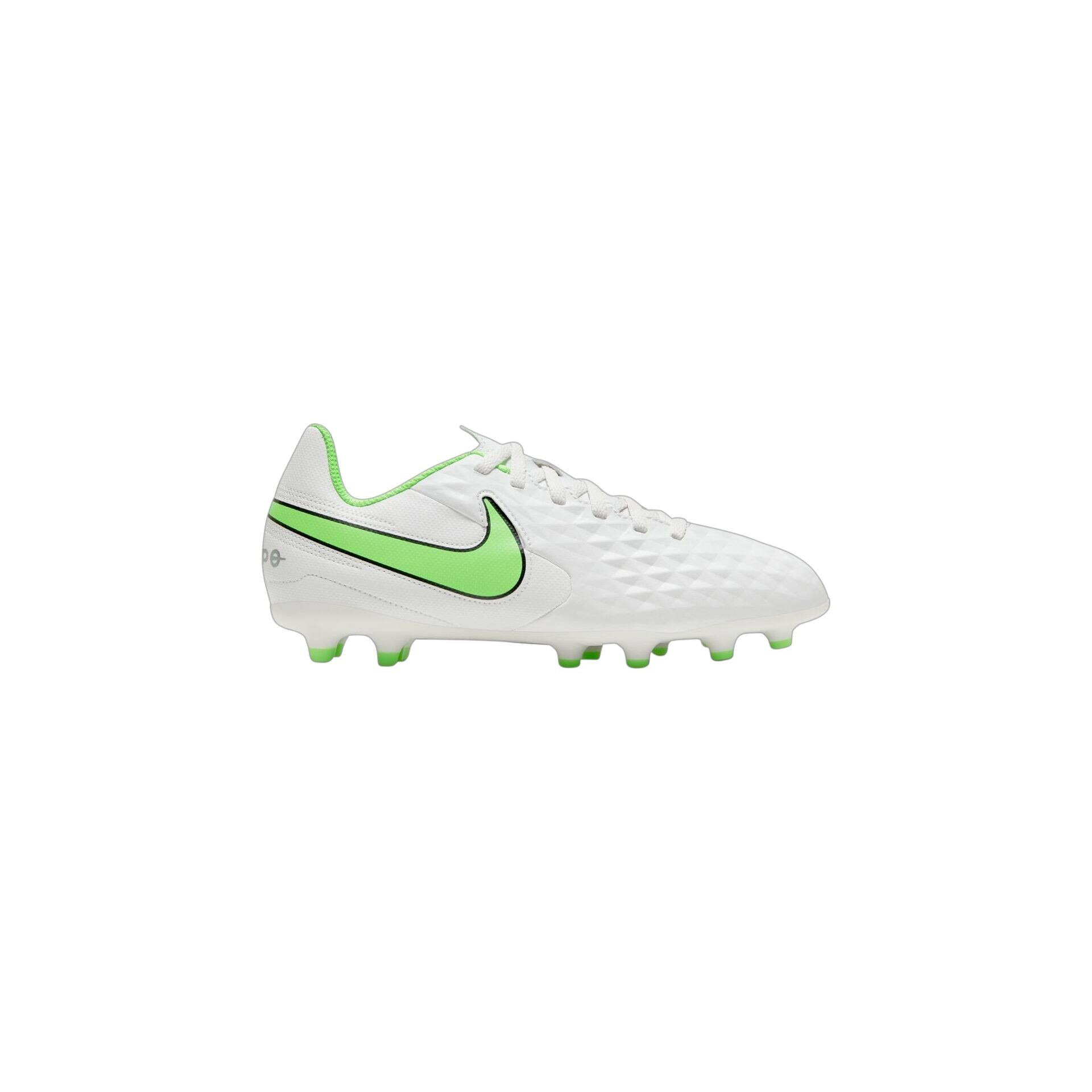 Incaltaminte de fotbal pentru copii, Nike, Jr. Tiempo Legend 8 Club SS21, alb, 34