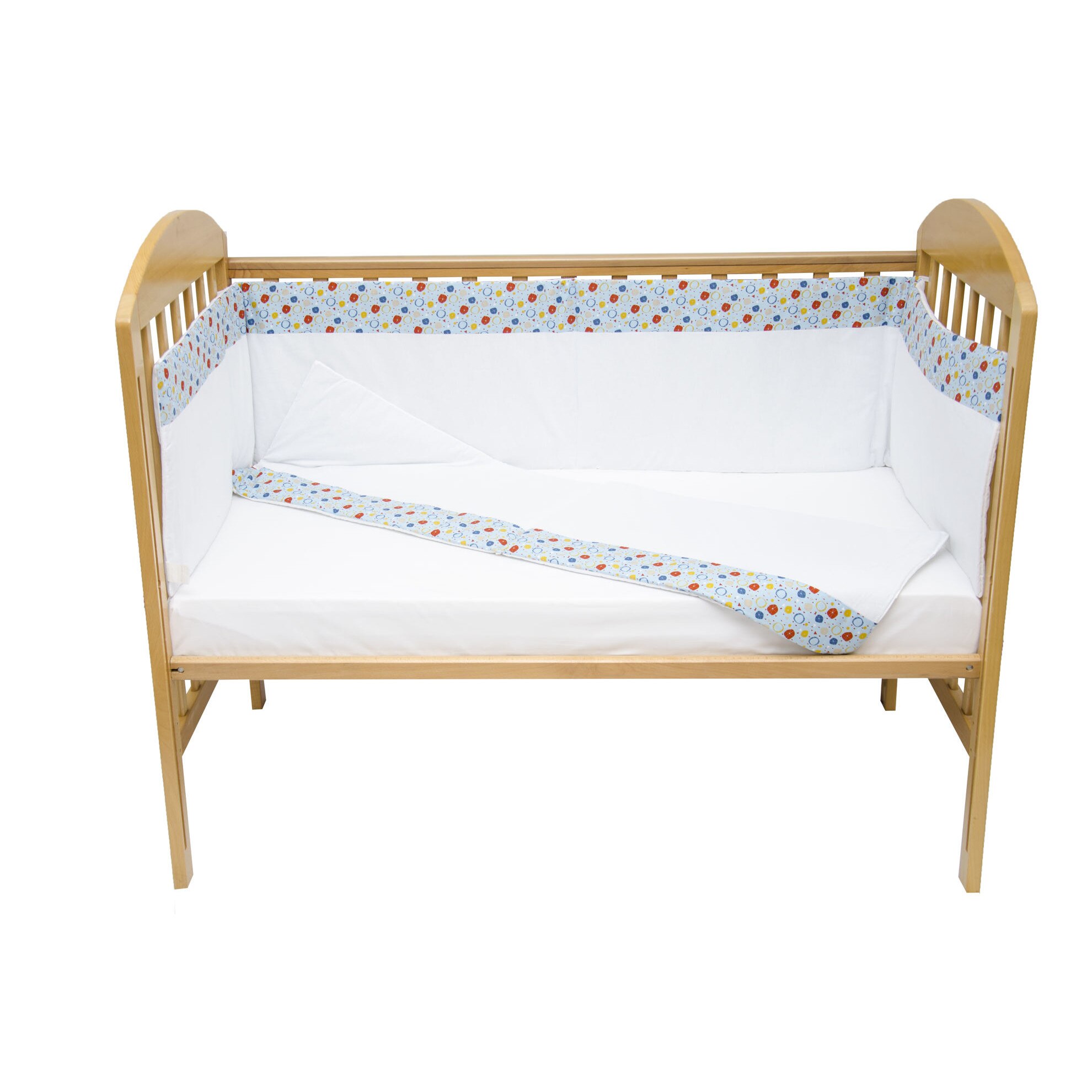 Set protectii patut 70 x 140 cm Dansul Bulinelor