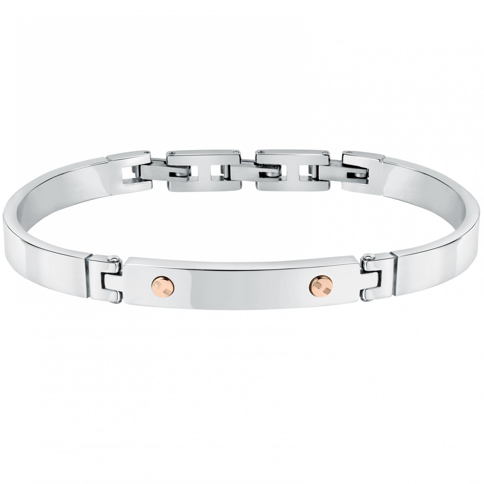 Bratara Morellato SABH18, Argintiu, Rose gold
