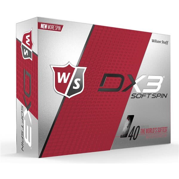 Set, Mingi de Golf Wilson Staff DX3 Soft Spin, 12 buc