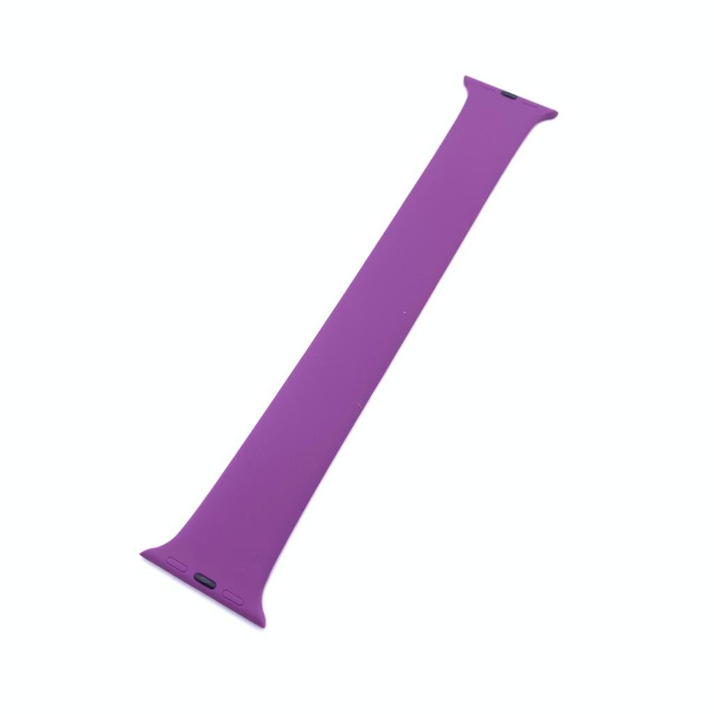 Curea Silicon Elastica Compatibila Apple Watch Seria 1, 2, 3, 4, 5, 6, SE, pentru 38/40mm Mov