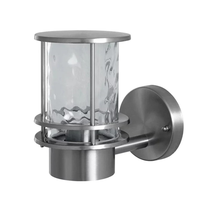 Aplica pentru exterior Ledvance Endura Clasic Post UP, 212x127x193 mm, 1xE27, maxim 60W, 220-240V, IP44, Otel Inoxidabil