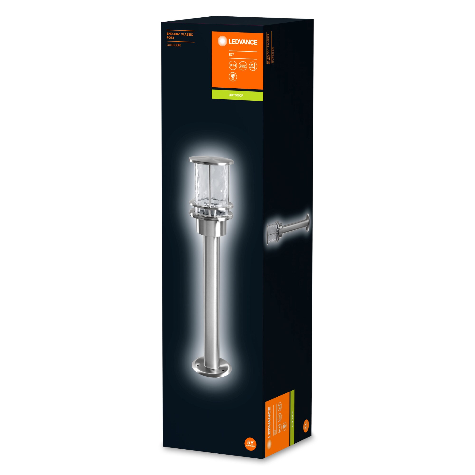 Ledvance Post. Top Ledvance Endura Classic Post, 55 см, 1xE27, максимум 60W, 220-240V ...