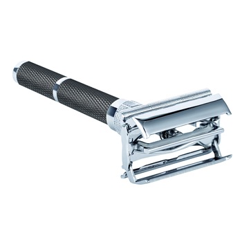 Aparat de ras clasic ERBE (Solingen), inox, antracit Aparat de ras clasic ERBE (Solingen), inox, antracit