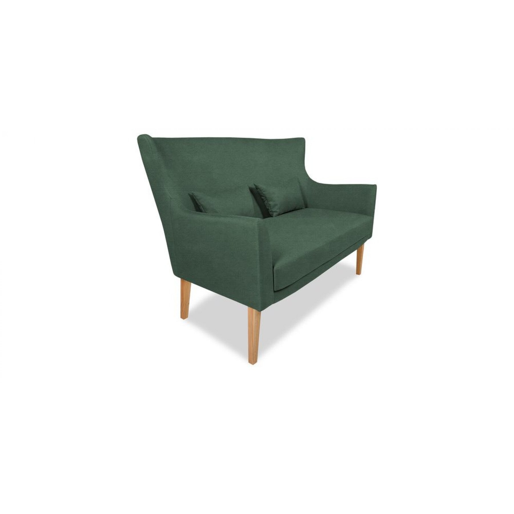 Canapea, Royal Home, Elegance, 2 locuri, Verde inchis, 158x90x102 cm