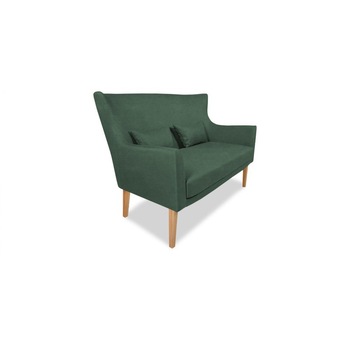 Canapea, Royal Home, Elegance, 2 locuri, Verde inchis, 158x90x102 cm Canapea, Royal Home, Elegance, 2 locuri, Verde inchis, 158x90x102 cm