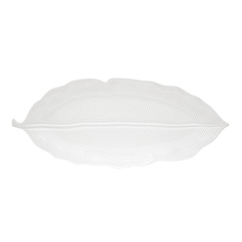 Platou portelan, 39 x 16 cm  Platou portelan, 39 x 16 cm
