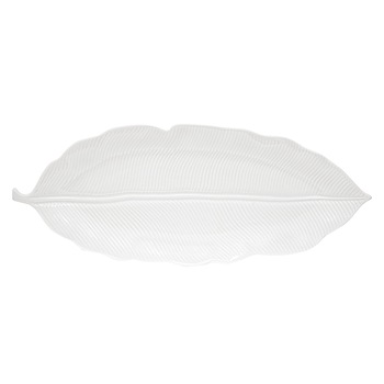 Platou portelan, 47 x 19 cm  Platou portelan, 47 x 19 cm