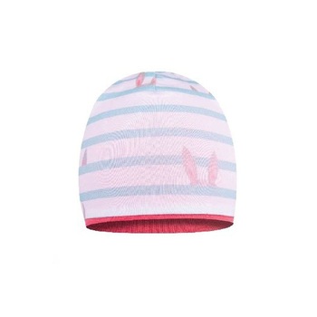 Fes, iepuras, alb cu dungi turcoaz 50-52 cm Fes, iepuras, alb cu dungi turcoaz 50-52 cm