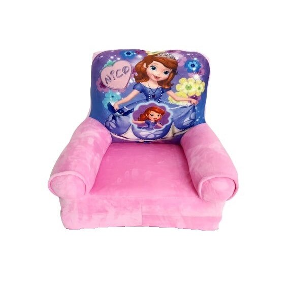 Fotoliu Din Plus Extensibil Printesa Sofia PERSONALIZAT