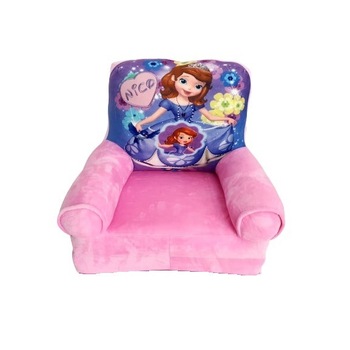 Fotoliu Din Plus Extensibil Printesa Sofia PERSONALIZAT Fotoliu Din Plus Extensibil Printesa Sofia PERSONALIZAT