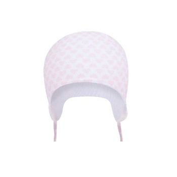 Caciulita, alba cu inimioare 46-48 cm Caciulita, alba cu inimioare 46-48 cm