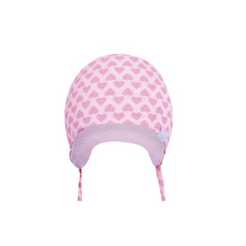 Caciulita, roz cu inimioare 46-48 cm Caciulita, roz cu inimioare 46-48 cm