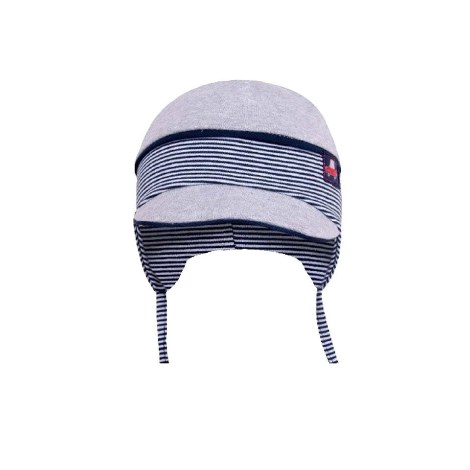 Sapca, jeep, gri cu dungi 46-48 cm