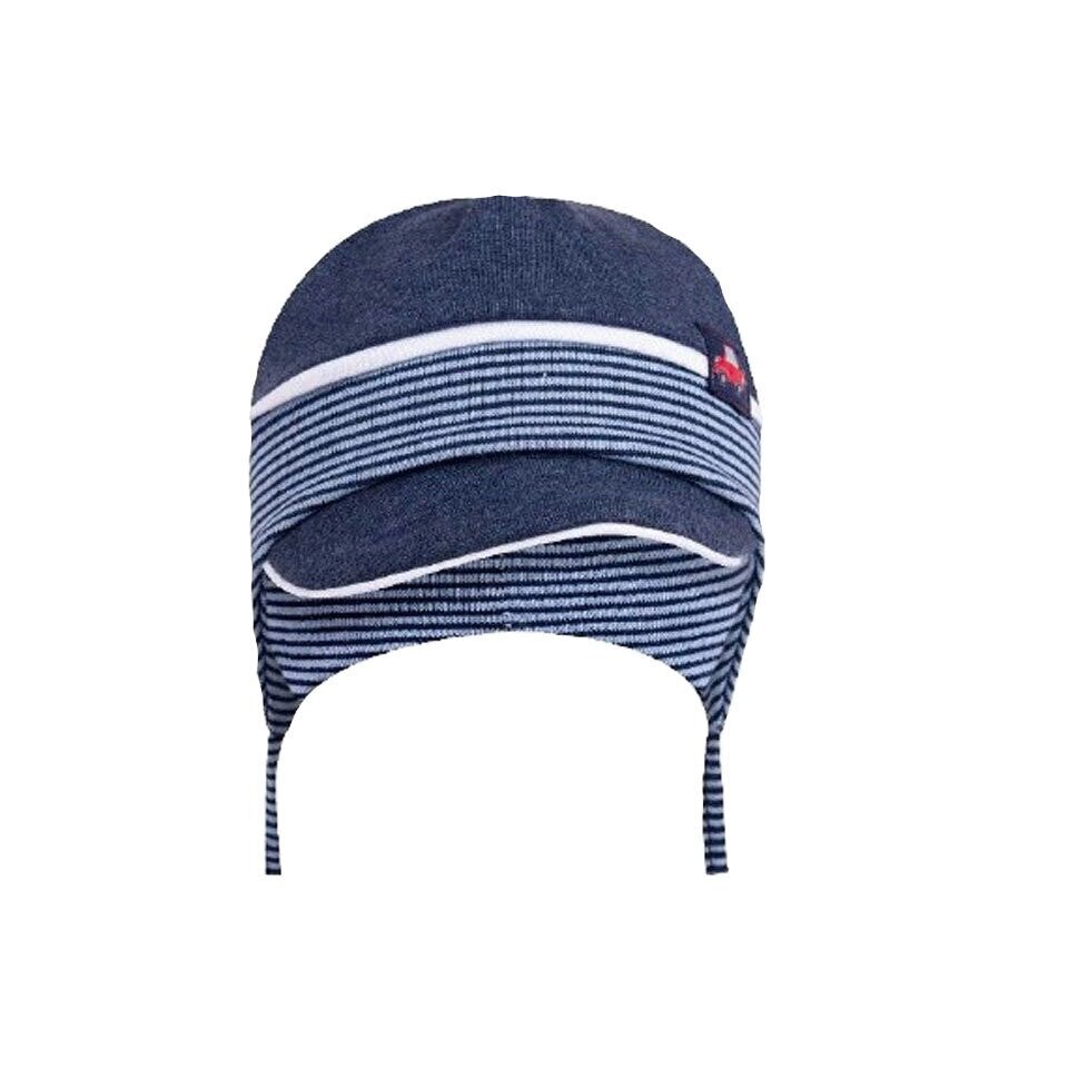 Sapca, jeep, bluemarin cu dungi 46-48 cm