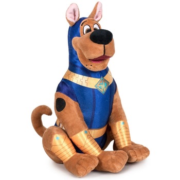 Jucarie din plus si material textil Scooby blue costume, Scooby Doo, 29 cm Jucarie din plus si material textil Scooby blue costume, Scooby Doo, 29 cm