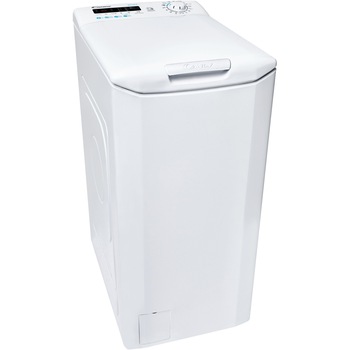 Masina de spalat rufe cu incarcare verticala Candy Smart CSTG 262DE/1-S, 6 kg, 1200 rpm, Clasa E, Mix Power Systems, Gentle Touch Opening, Easy Iron, Alb Masina de spalat rufe cu incarcare verticala Candy Smart CSTG 262DE/1-S, 6 kg, 1200 rpm, Clasa E, Mix Power Systems, Gentle Touch Opening, Easy Iron, Alb