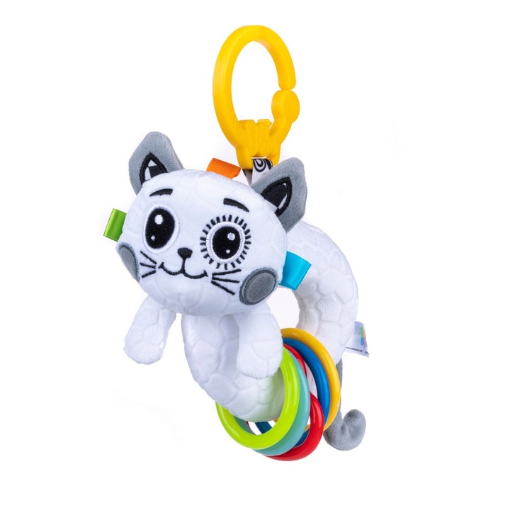 Jucarie pentru carucior din plus Pisicuta, Balibazoo, 80182