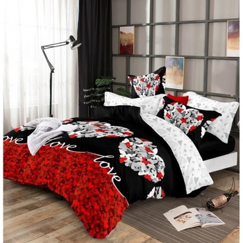 Lenjerie de pat dublu finet 6 piese+Pilota 200 x 220 cm+2 perne, Ralex Pucioasa, PFN437 Lenjerie de pat dublu finet 6 piese+Pilota 200 x 220 cm+2 perne, Ralex Pucioasa, PFN437