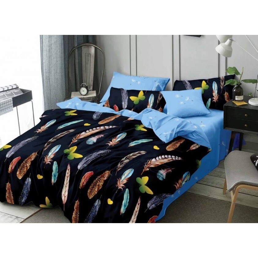 Lenjerie de pat dublu finet 6 piese+Pilota 200 x 220 cm+2 perne, Ralex Pucioasa, PFN429