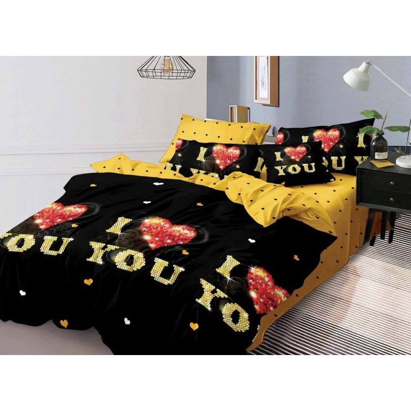 Lenjerie de pat dublu finet 6 piese+Pilota 200 x 220 cm+2 perne, Ralex Pucioasa, PFN430