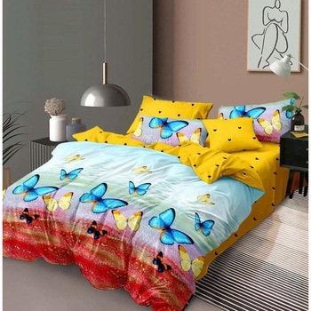 Lenjerie de pat dublu finet 6 piese+Pilota 200 x 220 cm+2 perne, Ralex Pucioasa, PFN426 Lenjerie de pat dublu finet 6 piese+Pilota 200 x 220 cm+2 perne, Ralex Pucioasa, PFN426