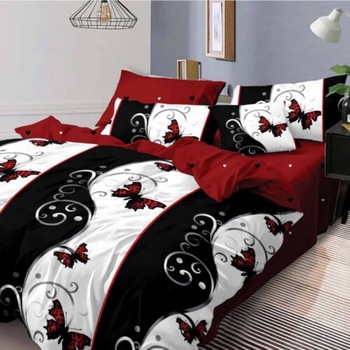 Lenjerie de pat dublu finet 6 piese+Pilota 200 x 220 cm+2 perne, Ralex Pucioasa, PFN402 Lenjerie de pat dublu finet 6 piese+Pilota 200 x 220 cm+2 perne, Ralex Pucioasa, PFN402