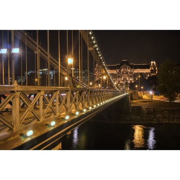 Tablou canvas Pod peste Dunare, 105 x 70 cm Tablou canvas Pod peste Dunare, 105 x 70 cm